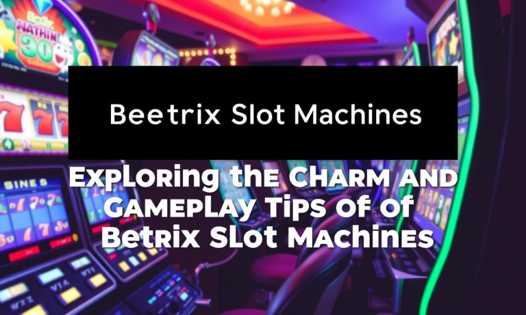 探討Betrix老虎機的魅力與玩法技巧