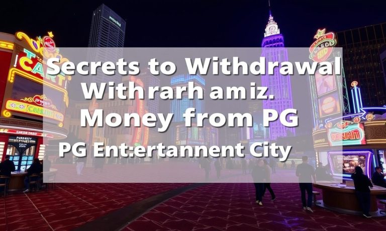 PG娛樂城出金秘訣揭密