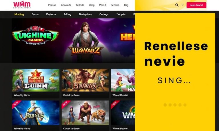 WM娛樂城網站的最新遊戲評論