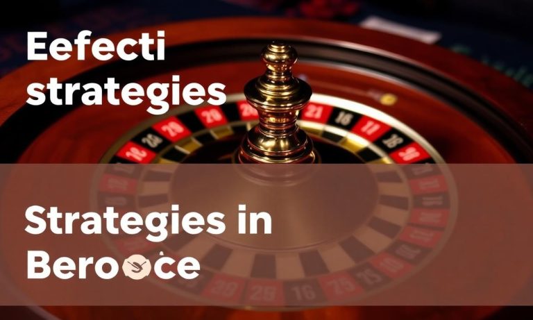 如何在Betone輪盤中制定有效的下注策略